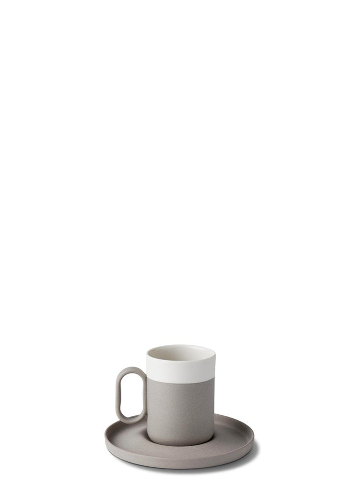 CAPSULE TABAKLI KAHVE FİNCANI/ TAŞ-TAŞ&FİLDİŞİ