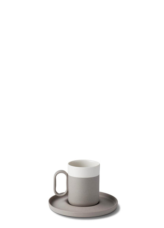 CAPSULE TABAKLI KAHVE FİNCANI/ TAŞ-TAŞ&FİLDİŞİ