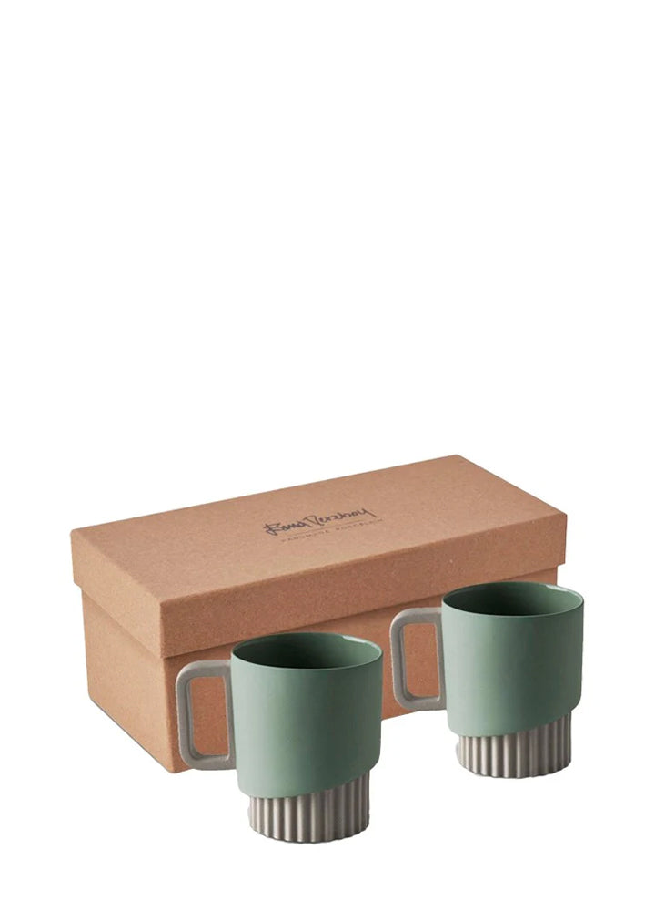 CORINTH 2-PIECE CUP SET / TAŞ&amp;NİL
