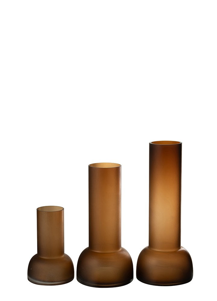 YARA KAHVERENGİ CAM ŞİŞE / 38 CM