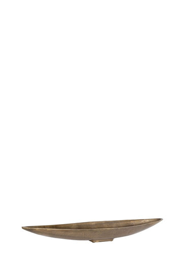 RIVER RUN GOLD ESKİTME OVAL TABAK / M 