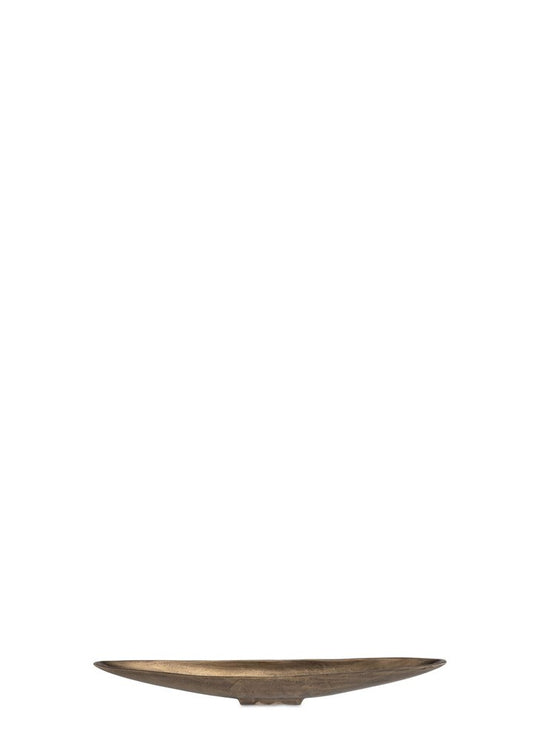 RIVER RUN GOLD ESKİTME OVAL TABAK / S 