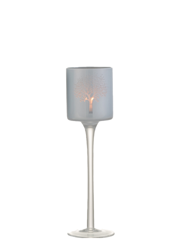 T-LIGHT DE CRISTAL / BLANCO