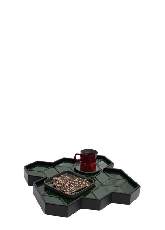 HEXA TRAY / GREEN
