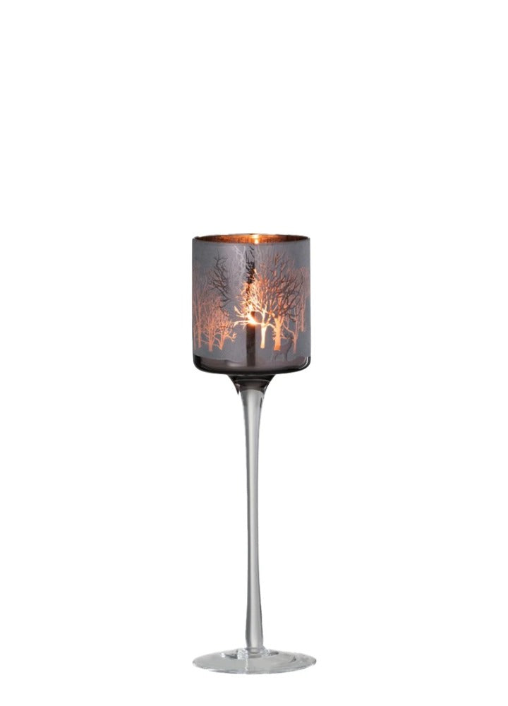 CRISTAL T-LIGHT / MARRÓN