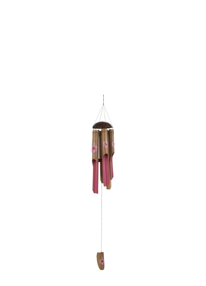 BAMBOO RÜZGAR ÇANI / PEMBE