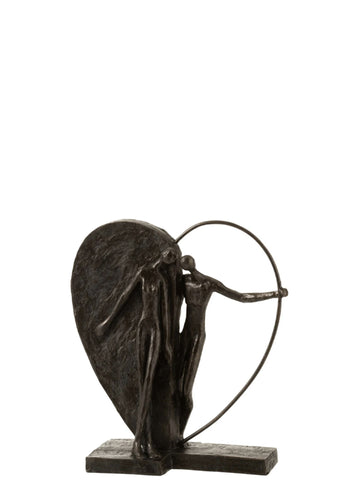 FIGURA DEL AMANTE DENTRO DEL CORAZÓN
