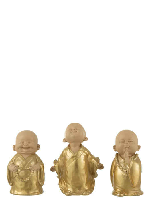 CALM YOGI OBJECT / GOLD