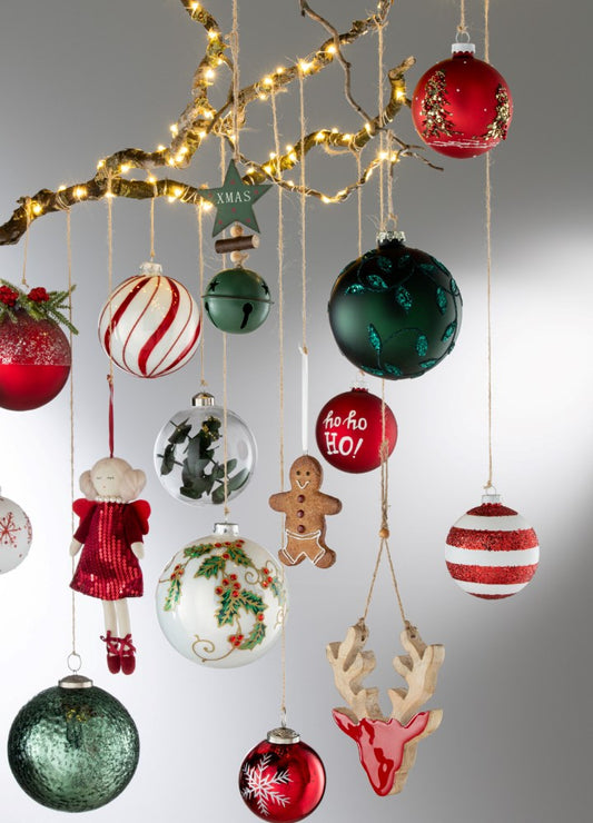 Ho Ho Ho Yılbaşı Süsü S / Kırmızı