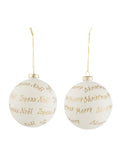 Merry Christmas Yılbaşı Süsü / Gold